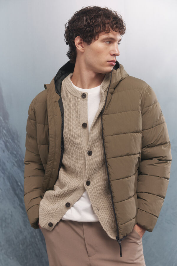 Springfield Chaqueta acolchada térmica nude