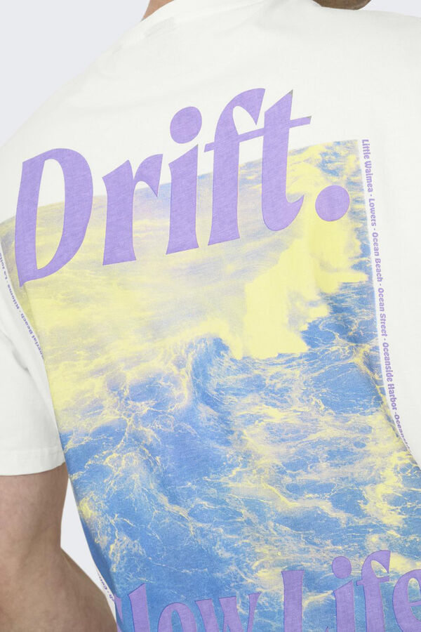 Only & Sons Camisola de manga curta branco