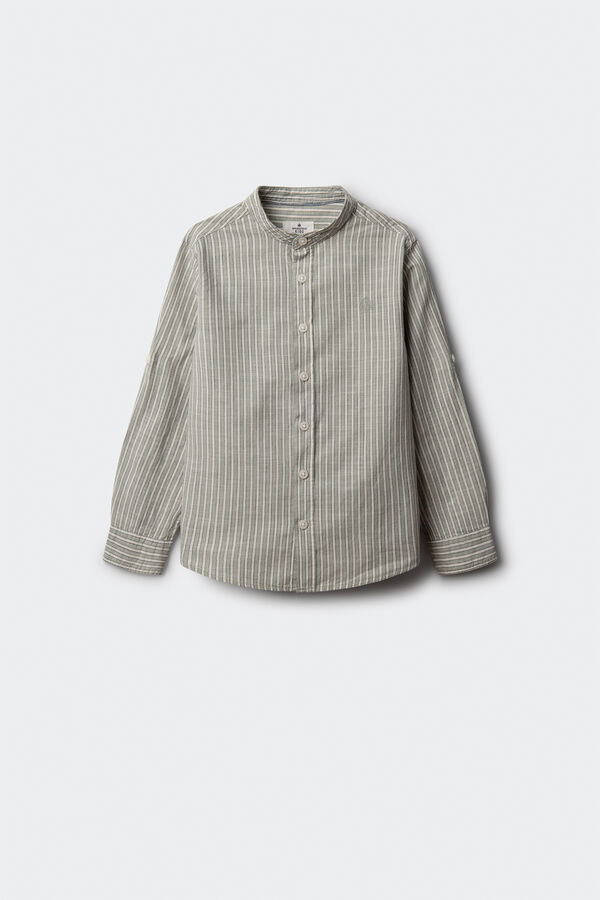 Springfield Kids Camisa rayas ni&ntilde;o verde