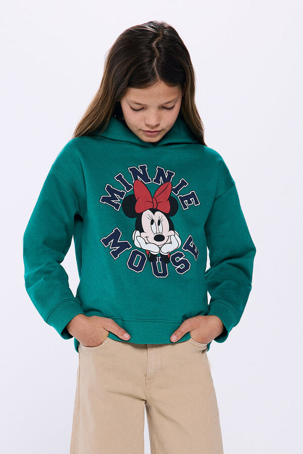 Springfield Kids Sudadera capucha Minnie Mouse ni&ntilde;a blanco