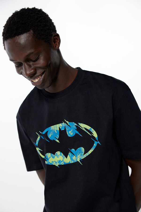 Springfield Camiseta Batman logo negro