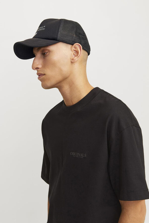 Jack & Jones Bon&eacute; trucker 1990 preto