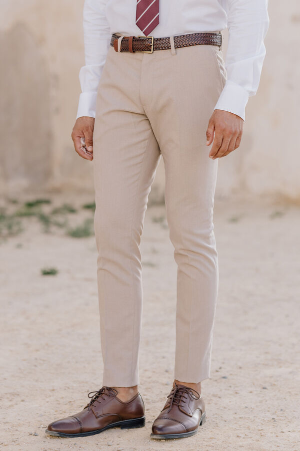 Celopman Pantal&oacute;n Traje beige