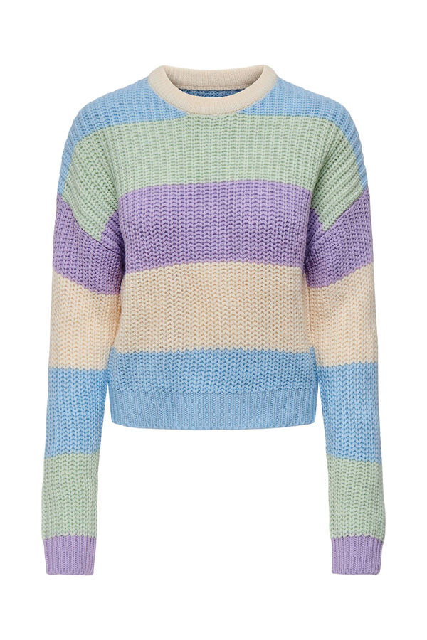 Only Jersey de punto colores verde