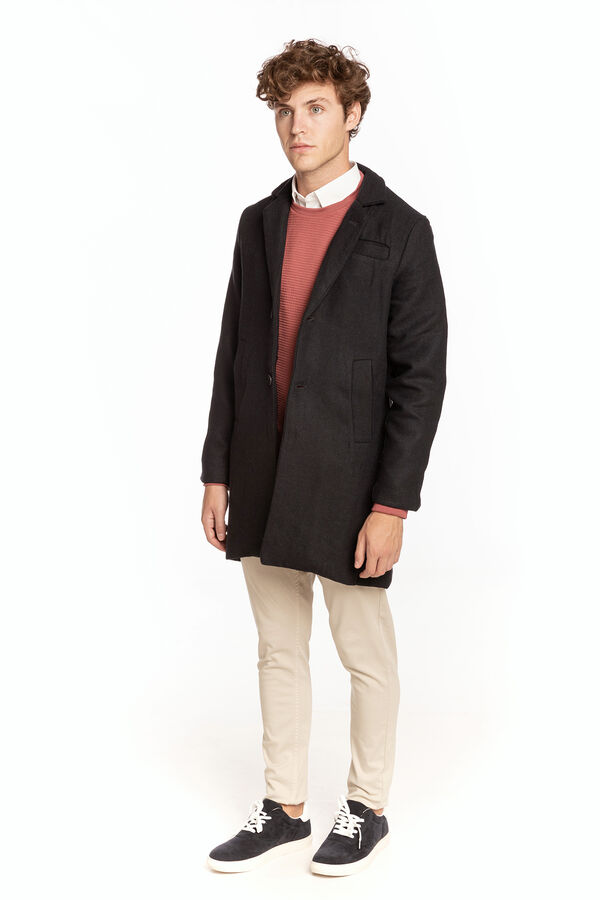 Celopman Abrigo B&aacute;sico azul