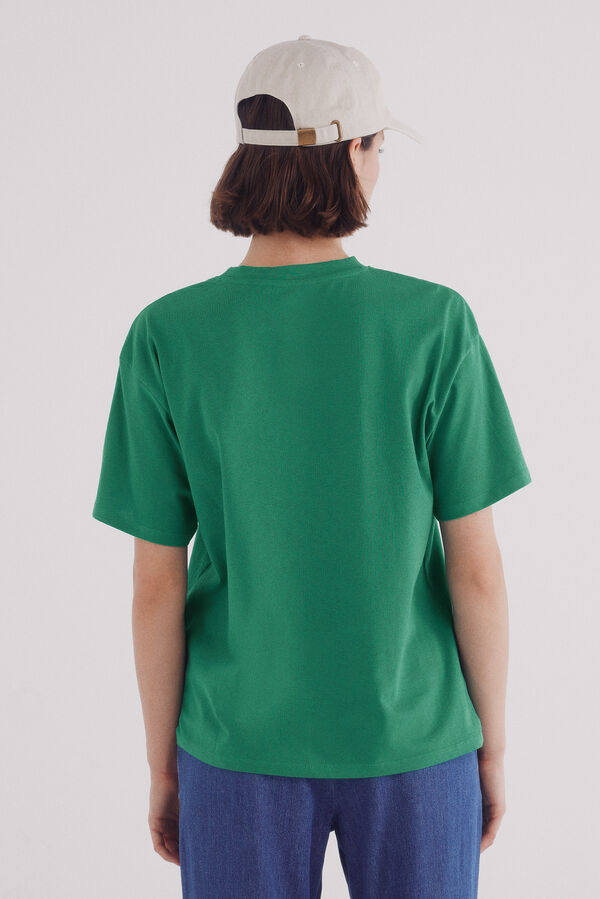 Springfield Camiseta Snoopy Peanuts verde