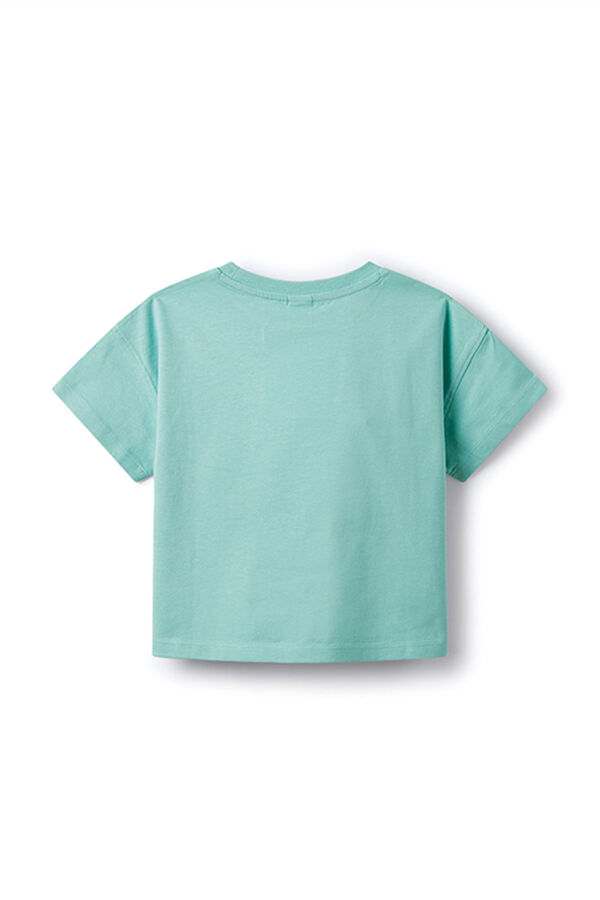 Springfield Kids Camiseta Salty beach niña verde