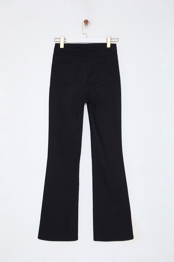 Trendyol Cal&ccedil;a cal&ccedil;a boca de sino  preto
