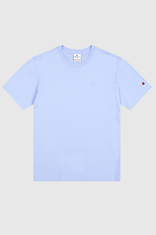 Champion Camiseta masculina de algod&atilde;o azul