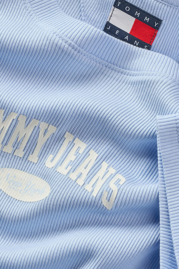 Tommy Jeans T-shirt de mulher Tommy Jeans azul