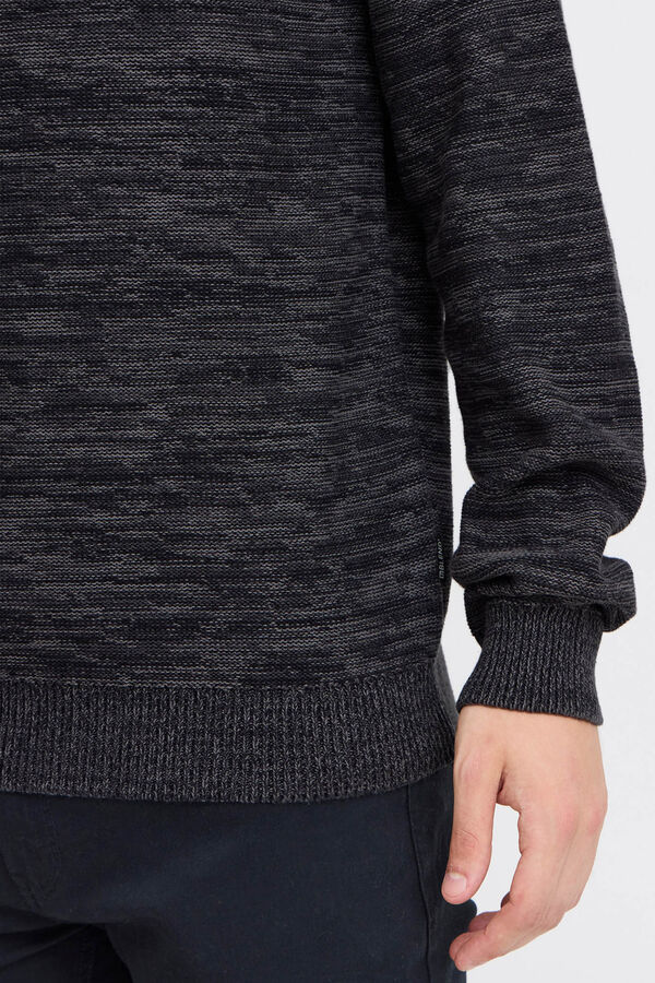 Blend Camisola De Gola Redonda preto