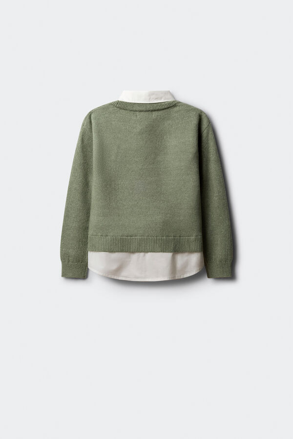 Springfield Kids Jersey camisero ni&ntilde;a. verde
