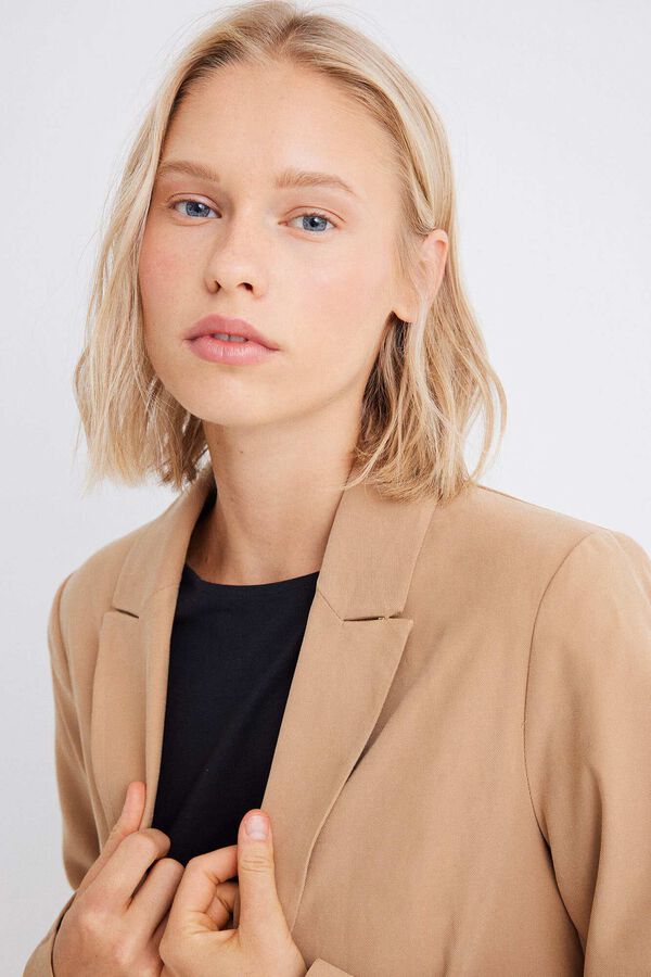 Springfield Blazer fluido nude