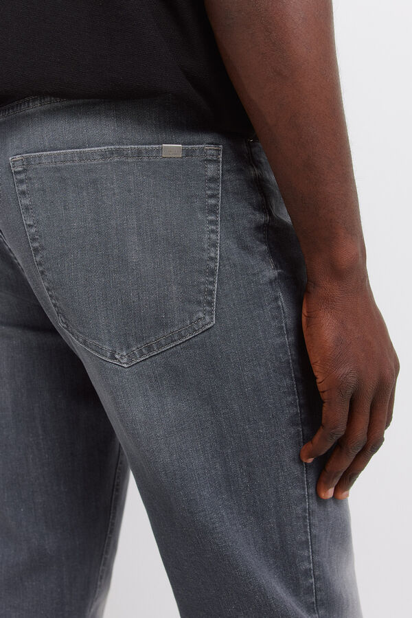 Springfield Jeans skinny fit cinzento escuro cinzento