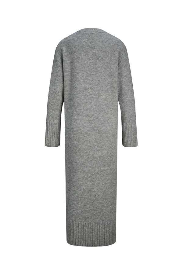 Jack & Jones Vestido maxi de punto gris