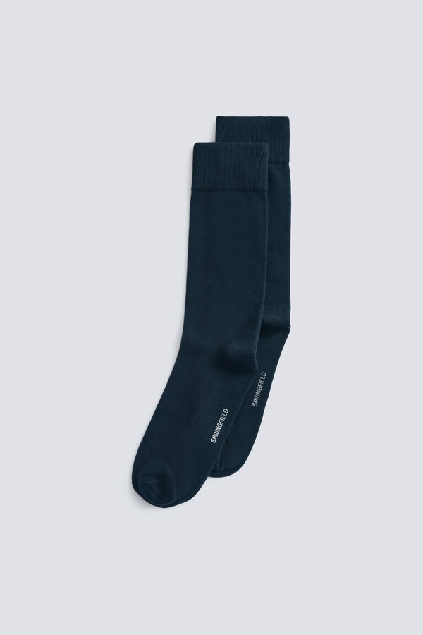 Springfield Meia longa monocrom&aacute;tica preto