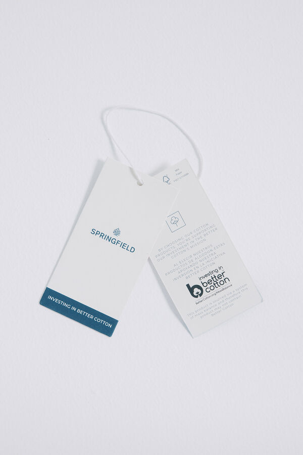 Springfield Camiseta gráfica tropical estampado