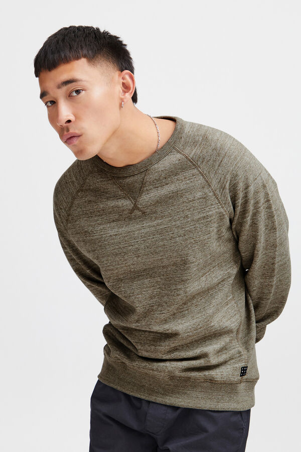 Blend Sweatshirt gola redonda verde