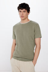 Springfield Jersey manga corta azul