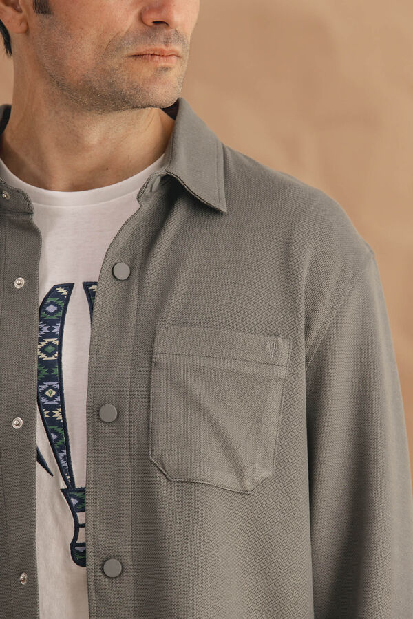 Celopman Sobrecamisa Punto verde