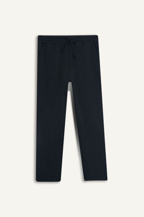 DeFacto Pantal&oacute;n recto azul