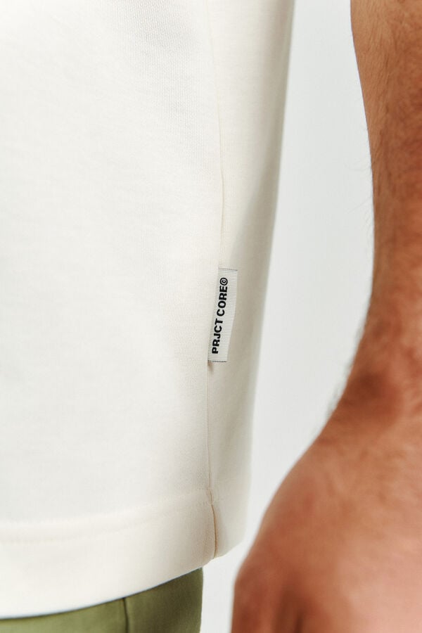 Jack & Jones T-shirt regular fit logo bege