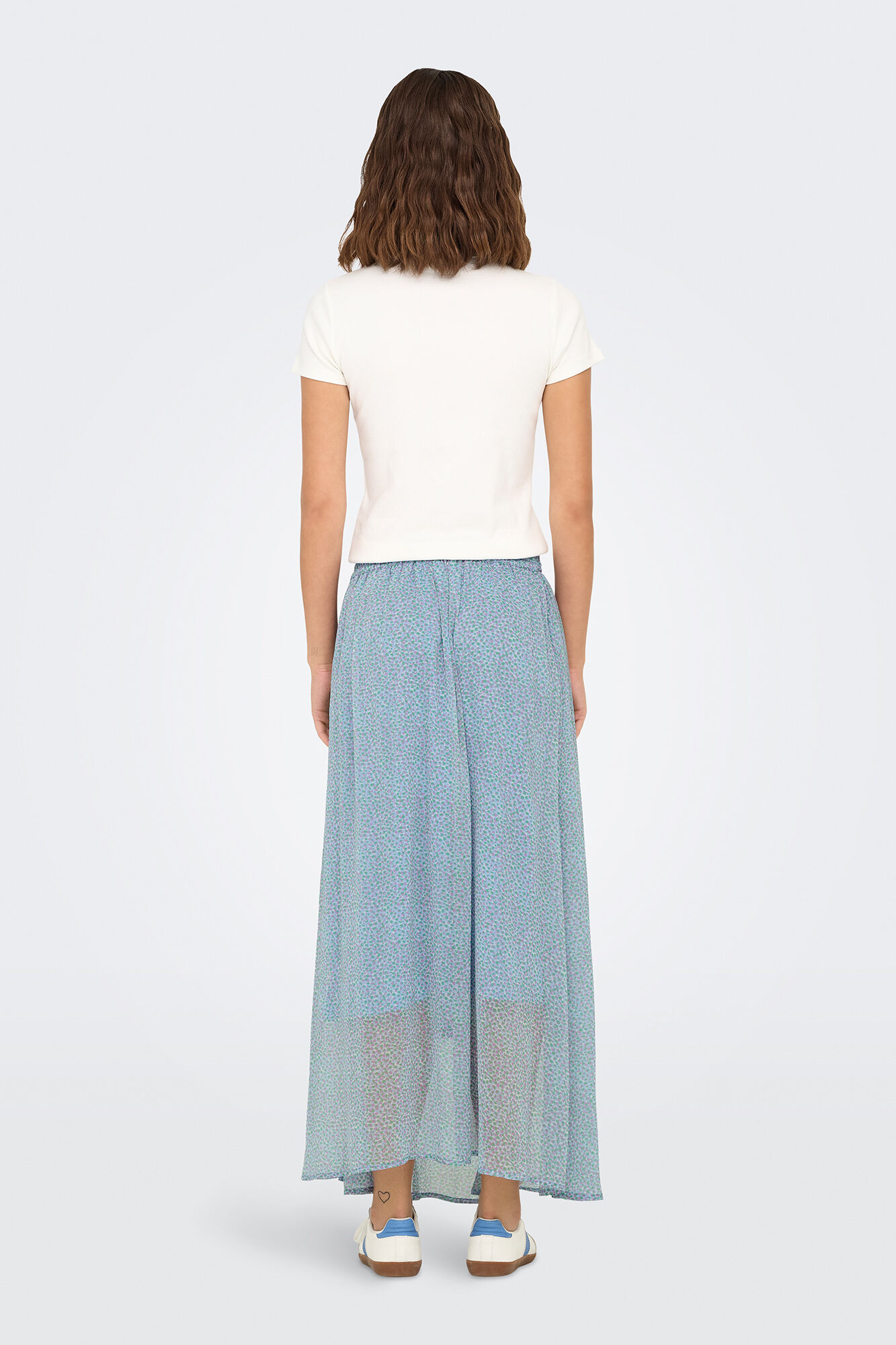 JDY Falda larga estampada