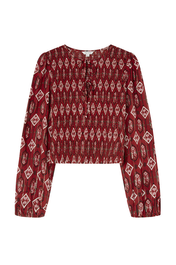 High Spirits Camisa Stella burdeos