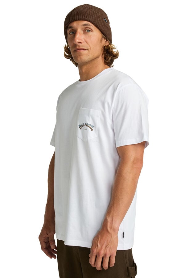 Billabong T-shirt de manga curta branco