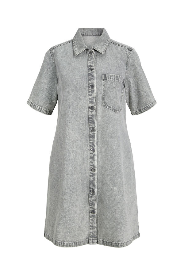 Jack & Jones Vestido curto denim cinzento