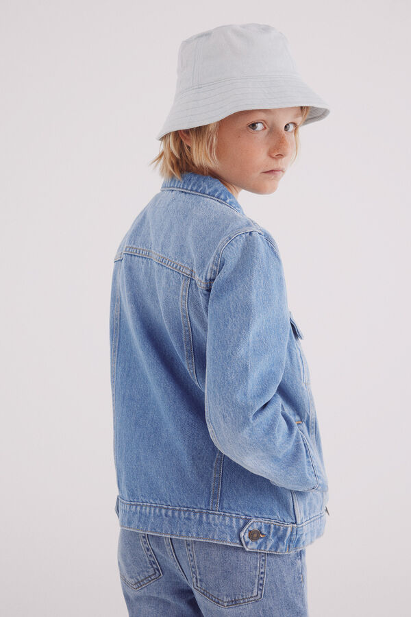 Springfield Kids Cazadora denim ni&ntilde;o azul