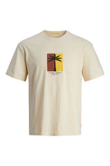 Jack & Jones PLUS T-shirt relaxed fit Plus bege