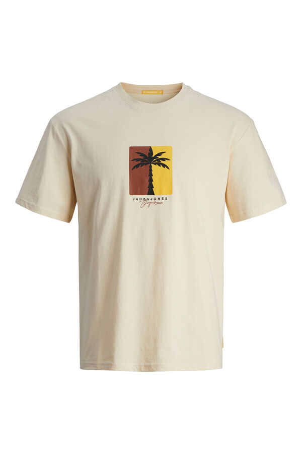 Jack & Jones PLUS T-shirt relaxed fit Plus bege