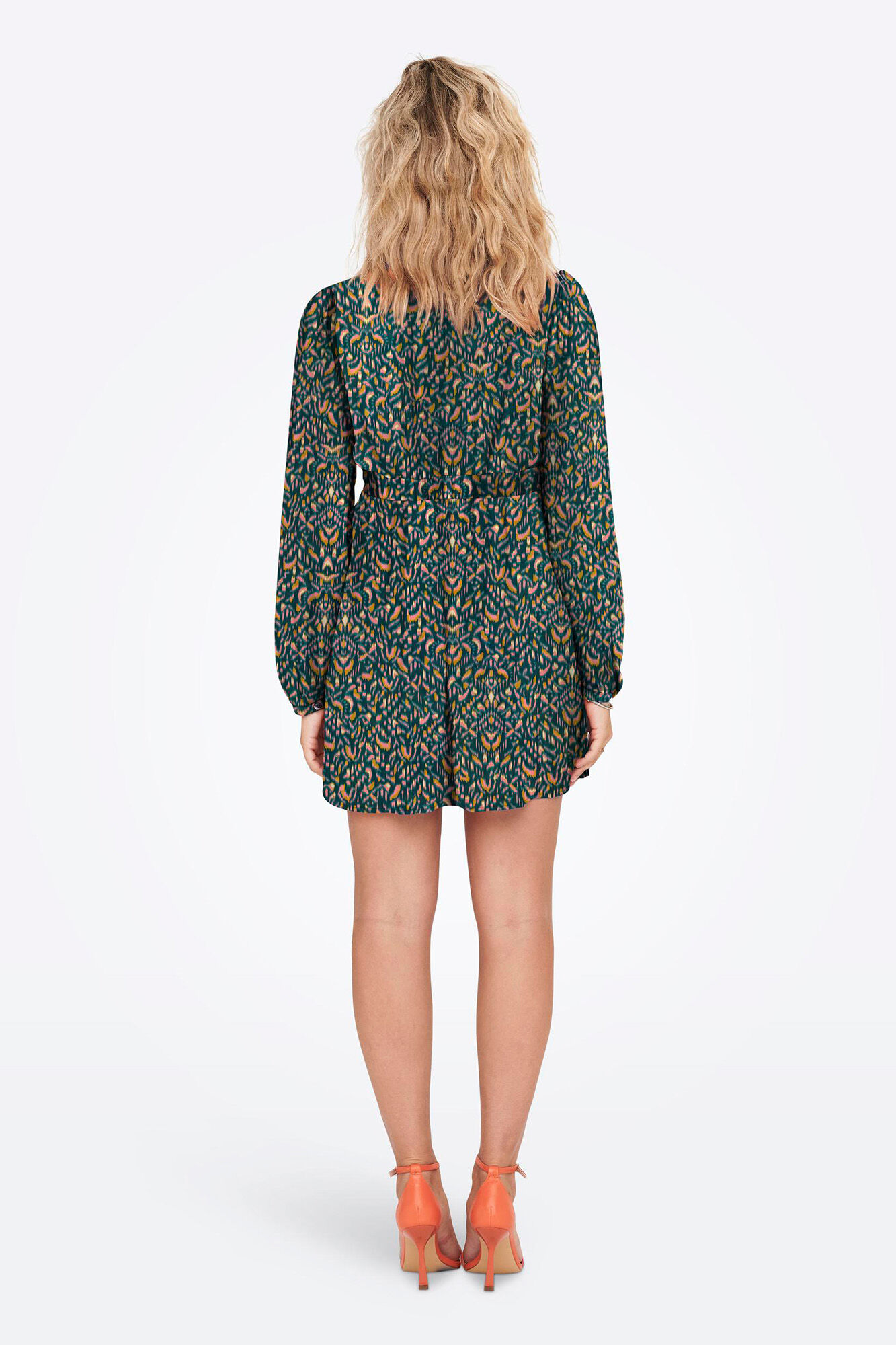 Only Kurzes Kleid V-Ausschnitt