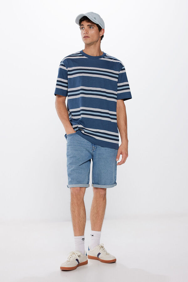 Springfield Bermudas ganga regular fit azul