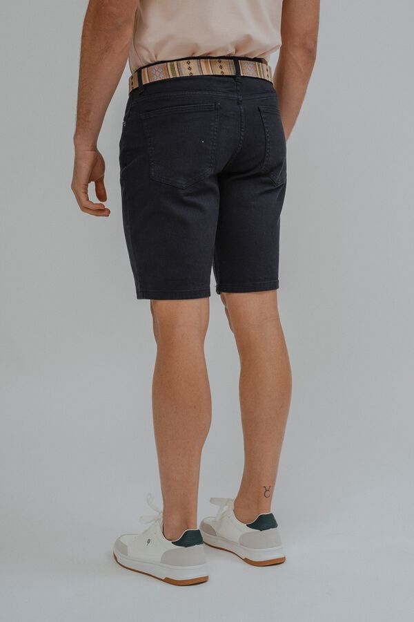 Celopman Bermuda 5 bolsillos negro