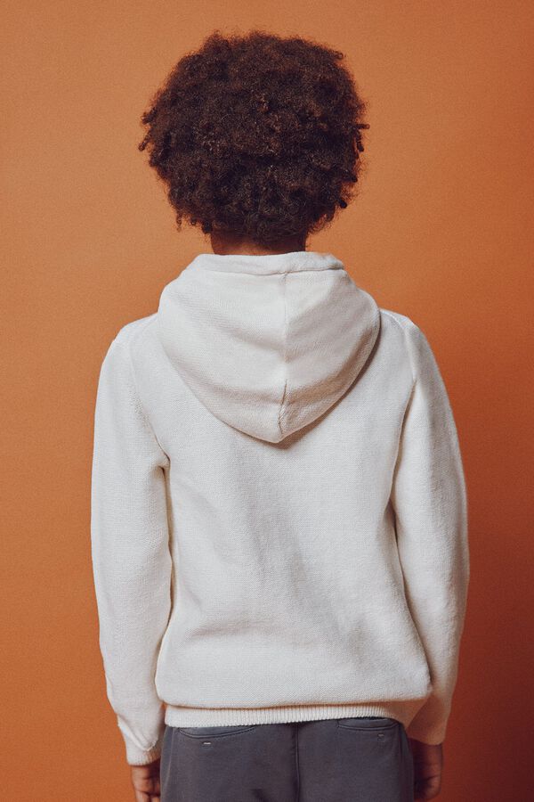 Springfield Kids Jersey rizo ni&ntilde;o blanco
