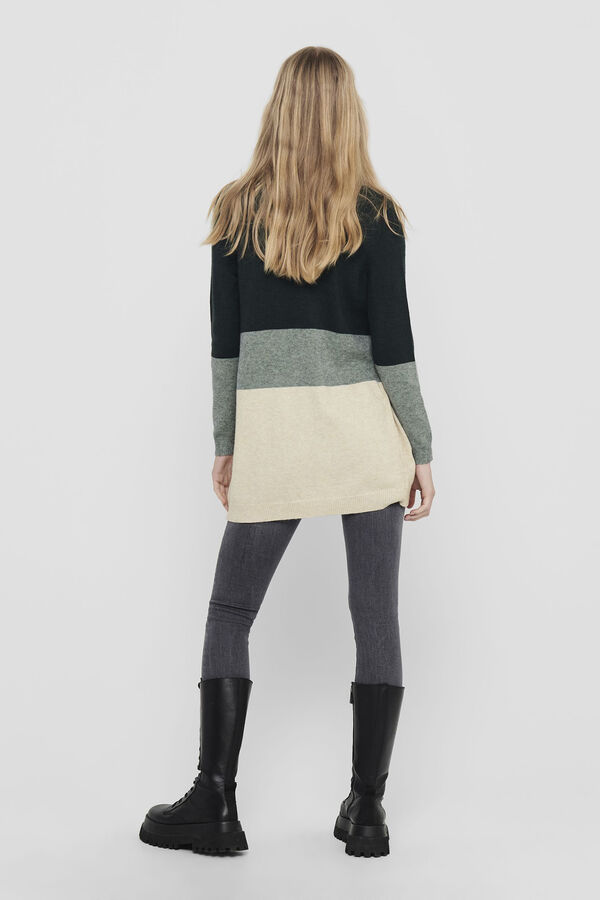 Only Casaco de malha verde