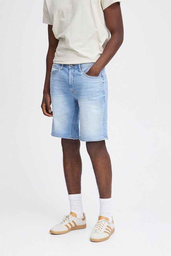 Blend Bermuda Denim - Twister Fit azul