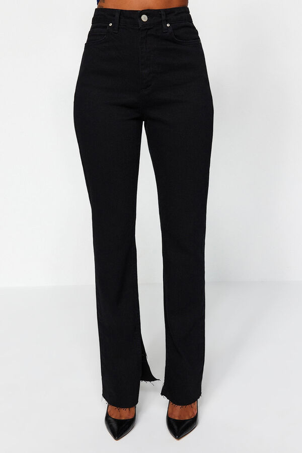 Trendyol Jeans flare negro