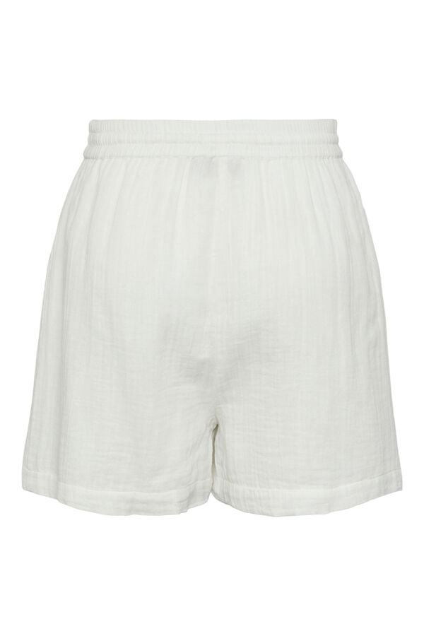Pieces Short 100% algod&oacute;n blanco