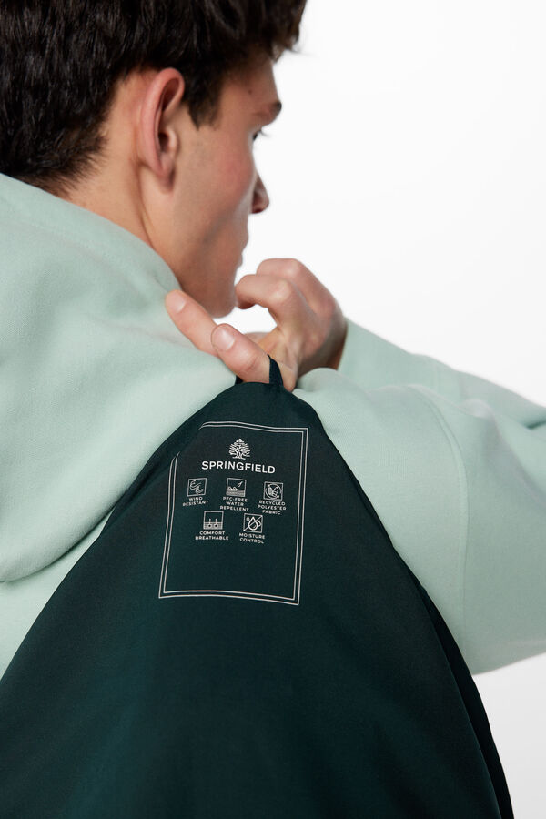 Springfield Parka técnica verde