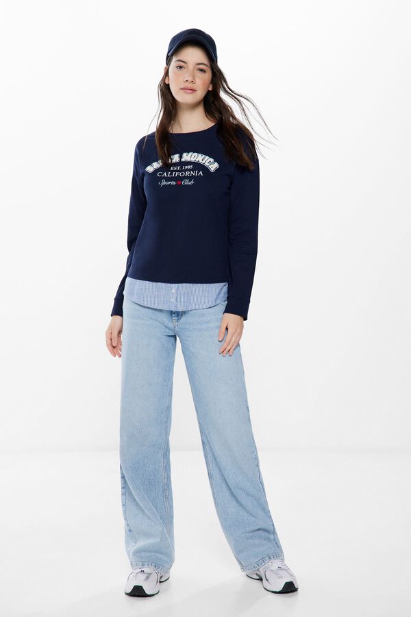 Springfield Sudadera "My Own" azul