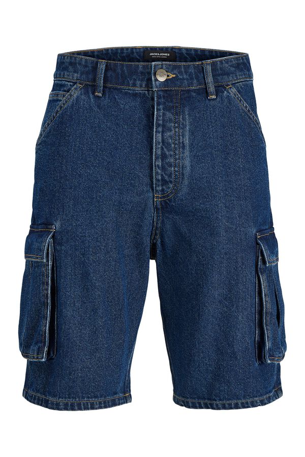 Jack & Jones Bermuda cargo baggy fit azul