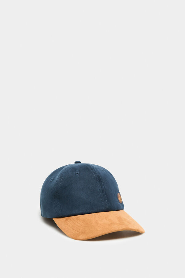 Springfield Gorra beisbolera bicolor azul