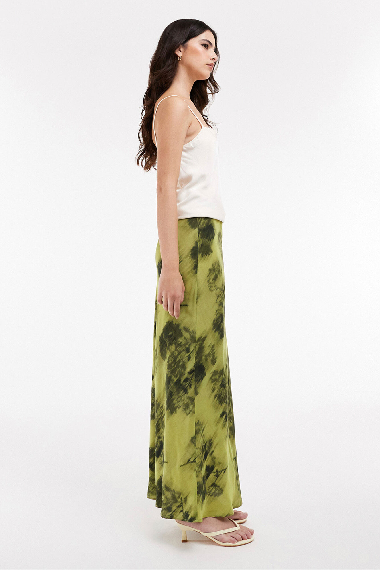Topshop Saia longa estampada