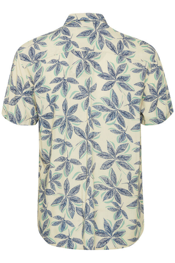 Blend Camisa Manga Curta Estampada cinzento