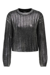 Only Jersey de punto con foil negro