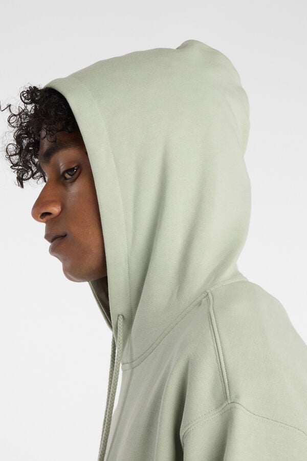 New Balance sweatshirt desportiva com capuz  bege