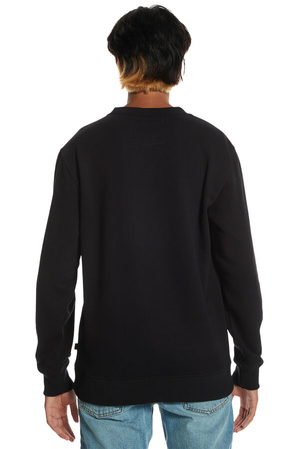 Springfield Rock Waves - Sweatshirt para homem preto